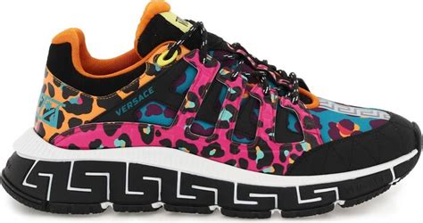 versace shoes leopardate|Shop Versace Leopard Trigreca Sneakers .